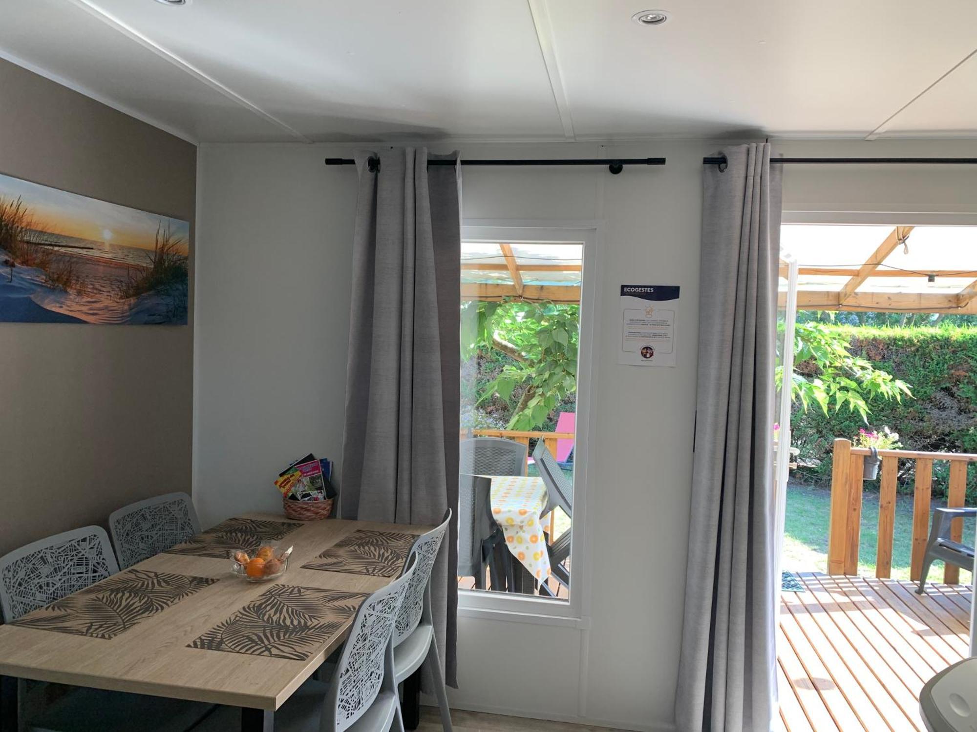 Le mobilhome de Evelyne et Serge Lit-et-Mixe Extérieur photo